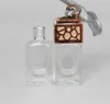 عطر زجاجة مكعب سيارة شنقا العطور حلية الهواء المعطر الزيوت الأساسية الناشر رائحة الزجاج فارغة بالجملة