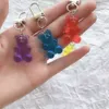 Gummy Bear Brelok Flatback Żywica Wisiorek Charms Kolorowe Kobiety Torba Torebka Keyring Key Holder Key Breloczkowy Torba Wisiorek Prezent