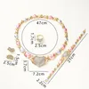 Earrings & Necklace 2022 Dec I Love You Jewelry XOXO Set For Women 14kt Gold African Wedding271l