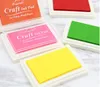 Kvalitet fin färg Big Craft Ink Pad Stamp Inkpad Set för DIY roligt arbete hela995980