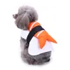 Divertente abbigliamento di Halloween per cani Vestiti invernali per cani Sushi Cosplay Suit Cat Costume Pet Coat Bulldog francese Giacca Xmas Outfit 211106