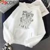 Den utlovade Neverland hoodies manliga grafiska anime streetwear hajuku män kläder grunge y0804