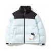 Mäns Down Jacket Vinter Lossa Downs Stand Collar Tjocka Jackor Designer Sportrock Lyx Män Par Coats Toppkvalitet