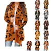 60%off Halloween personality long-sleeved skull hooded long-sleeved women's long sweater loose, comfortable high