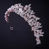 FORSEVEN Luxury Handmade Crystal Crown Tiaras Bridal Headbands Women Wedding Hair Jewelry Accessories JL 211019