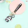 1pc Elephant Keychain Cartoon Classic Music Panda Animal Key Chian Holder For Women Bag Pendant Gift Car Keyring G1019