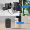 LEEEU 1080P Solar Panel Oplaadbare Batterij Draadloze IP-camera Waterdichte CCTV Security Camera WiFi Two-Way Audio PIR DECTECT