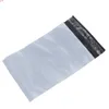 13x26 + 4 cm Witte Koerier Verzendtas Zelfklevende Express Pakket Mailing Verpakking Zakjes Mailer Bags Hoge quatity