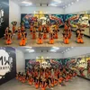 Stage Wear Children Jazz Dance Costumes Black Tops Loose Pants Hip-Hop Clothing Modern Ballroom Kids Street Outfits DQS295