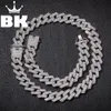 New Color 20mm Cuban Link Chains Necklace Fashion Hiphop Jewelry 3 Row Rhinestones Iced Out Necklaces For Men T2001138130213