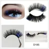 Cils colorés épais longs Faux Cils de vison moelleux Extension de Cils colorés outils de maquillage 2032895