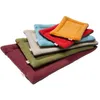 冬の犬の猫のクッションペットマットのソフト子犬睡眠ベッドkennel暖かい厚い毛布のマットレス小さな中犬のベッド210915