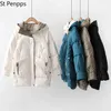 Mulheres Inverno Grésos de Algodão Com Capuz Algodão Algodão Acolchoado Moreto Parka para Mulheres Plus Size 2XL Casaco de Inverno 211130