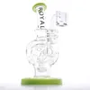 Royal Glass Bongs Wate pipe Hookahs 6 Inches Female 14.5mm recycle Egg Rig With Quartz Banger