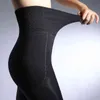 Wysoka Talia 12 CM Kobiety Legginsy Zimowe Ciepłe Spodnie Odchudzanie Zagęścić Dobry Elastyczne Damskie Zachowaj Ciepła Aksamitna Body Shaper Legginsy 211108