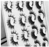 25 ~ 27mm Naturalne Długie Fałszywe Rzęsy Grube Ręcznie Made Eye Lashes Extensions 20 Pairs Assorted Packing SW0108