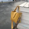 Moda Kadınlar PU Deri Kova Çanta Yüksek Kaliteli Bayanlar Omuz Crossbody Çanta Ünlü Tasarımcı Rahat Küçük Tote Çantalar