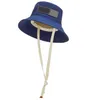 카우보이 모자 여성 디자이너 양동이 모자 여성이 장착 된 모자 여름 평면 모자 고급 디자이너 태양 모자 야구 모자