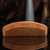 Handmade Natural Wood Hair Combs Wide/Fine Tooth Anti-Static Hair Detangler Wooden Comb Home Decor RRB13341