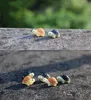 Turtle Fairy Gardens Miniature Mini animal Tortoise resin artificial craft bonsai Garden Decoration 2cm 2 colors DHL