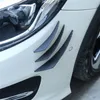 6st Carbon Fiber Style Car Front Bumper Lip Splitter Body Spoiler Canards