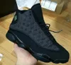 2021 13 S OG Siyah Kedi Basketbol Ayakkabı 3 M Çocuklar için Yansıtın Büyük Boy Spor Eğitim Sneakers Yüksek Kalite Siyah Kedi Büyük Çocuk Ayakkabı