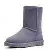 2021 nuovissimi stivali da neve caldi classici australiani di vendita caldi American GS da donna ddle tubeni US4-12 Scarpe da ragazza ragazzo Scarpe moda