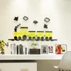 Adesivi Murali Piccolo Treno 3d Acrilico Tridimensionale Decorazione Camera Poster Divano Letto