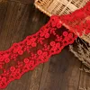 15 Yard Embroidered Flower Sewing Lace Edge Trim Ribbon DIY Vintage Trimmings Edging Fabric Applique Craft Party Clothes Sewing Supply Decoration