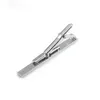 Black Stripe Tie Clips Bar Clasp Clip Pin for Men Business Suit Fashion Jewelry Will and Sandy