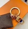 Designer sleutelhanger portemonnee hanger auto chain charm bruin bloem mini tas Trinket geschenken accessoires Geen doos 2022