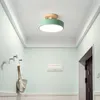 أضواء السقف الحديثة LED Nordic Wood Lighting Thipture Indoor Luminaire Kitchen Bedroom Bedroom Hanging Lights Home Decor