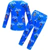 Детский пижамный комплект с длинными рукавами Children039s YouTobe, летняя игра, фестиваль моды, ночная рубашка, друзья, Sunny Day Luca, комплект из двух предметов, home8379123