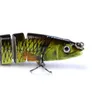 13.28cm 19g Sinking Wobblers Fiske Lures Jointed Crankbait Swimbait 8 Segment Hårt konstgjord bete för fiskehantering LURE 14 Z2