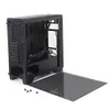 Desktop Computer Gaming Case ATX M-ATX ITX USB 3.0 poorten gehard glas ramen met 8pcs 120 mm fans locatie (alleen geval)