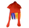 Cappello da polpo arcobaleno Cappello da calamaro colorato Halloween Cosplay Costume da animale marino Accessori copricapo pazzi divertenti