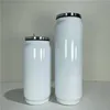 350ml sublimation Cola cans Mug Soda Can Coffee Cola Cups Stainless Steel Drink Cans Double Vacuum Insulated Coke Jar in stock