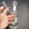 6,9 pollici Piccolo Mini Hitman Bong di vetro Narghilè Tubi d'acqua Piattaforme petrolifere Heady Dab Beaker Bong Shisha con giunto da 14 mm