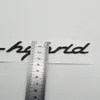 For Ehybrid Emblem Car Logo Sticker Side Fender Letter Badge Decal Nameplate9970186