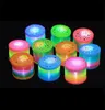 LED Light Sticks świecące Rainbow Circle Magic Projection Dzieci Zabawki Kreatywne Prezenty Kolorowe Rainbow Spring Ring