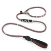 1.8M Dog Leashes P Type Durable Nylon Reflective Traction Rope for Training Walking Medium Large Dogs