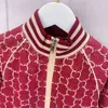 Conjuntos de roupas Autumn New Tracksuit Sets Jaqueta Kids+Troushers Clothing Sports Sports Wear Tamanho 100-150 Jackets Girls