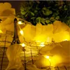 40 lucine a LED Ginkgo, luci a ghirlanda, luci a stringa a LED, decorazioni per feste, giardini, matrimoni