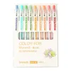 Surligneurs Morandi Retro Hand Set Couleur Multi-Color Compte Presse Type Gel Pen Papeterie