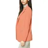 Ternos femininos Blazers Ladies Blazer Spring Autumn Mulheres causais Trabalho sólido coreano Use roupas elegantes e elegantes