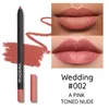 Cosmetische lippenstift potloden professionele mat waterdichte dame charmant lip voering contour make-up tool