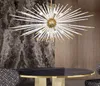 Moderne kristallen kroonluchter lamp voor woonkamer creatieve ontwerp opknoping licht armatuur goud luxe home decor led cristal