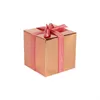 10/20 SZTUK Box 5x5x5cm Tabela Ślubna Dekoracja Cukierki Pizszne Pakowanie z Wstążką Urodziny Dekoracje Kids Decor Baby Shower Y0730