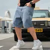 Männer Sommer Shorts Plus Größe 32-48 Mode Lässig Denim Kurze Hosen Für 150 kg Kerl Kleidung Pantalones cortos Para Hombre