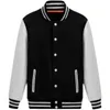 Kolmakov Aankomst Koreaanse heren 50% Katoen Bomber Jassen Mannen Streetwear Jas Patchwork Cardigan Jas Male 4 Kleur M-5XL 210819